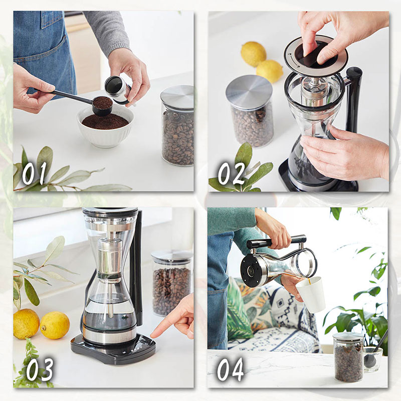 【お取り寄せ商品】サイフォン式コーヒーメーカー COK-ＷC750A-K