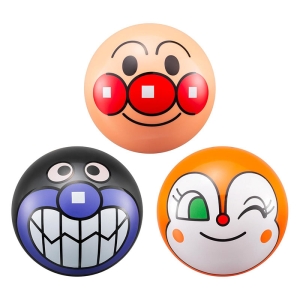 アンパンマンミニ顔ボール 3個セット