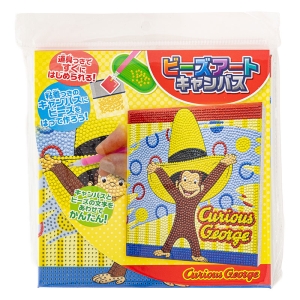 ビーズキット ビーズアートキャンバス おさるのジョージ