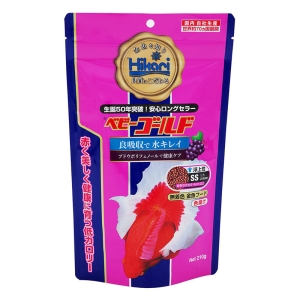 ベビーゴールド(特小粒) 金魚用 210g