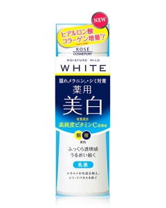 肌ケア用品 モイスチュアマイルド ホワイト ミルキィローション(乳液) 140ml