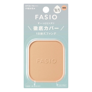 ファシオ ヒトヌリカバー 耐久ファンデーション レフィル 10g 405 ライトオークル