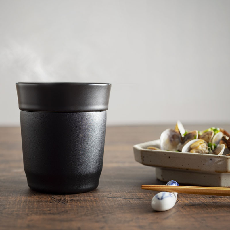 おうち居酒屋 焼酎タンブラー ATEー30B 270ml ブラック