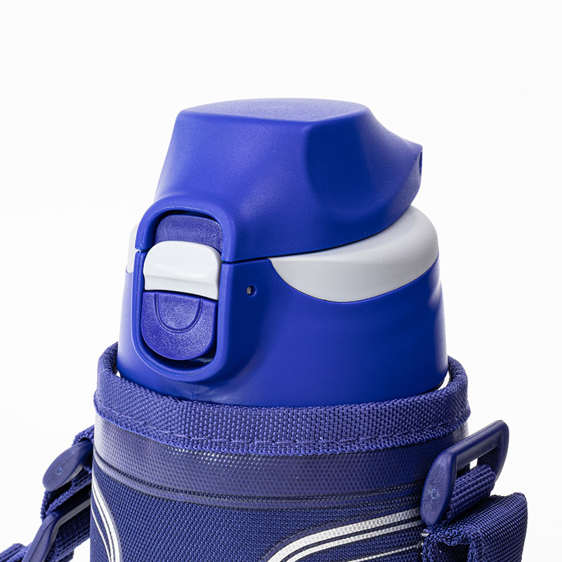 ●ステンレススポーツボトル 960ml ネイビーシルバー