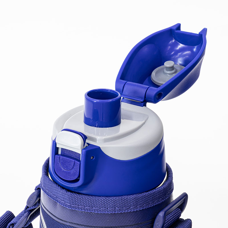 ●ステンレススポーツボトル 960ml ネイビーシルバー