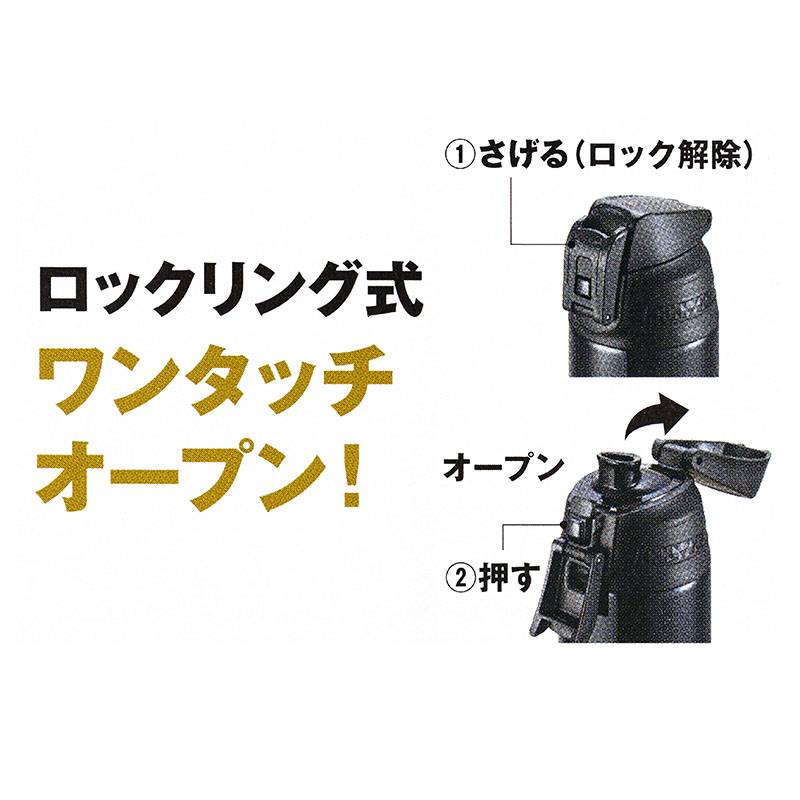 ダイレクトドリンクボトル(ポーチ付)1.0L BN