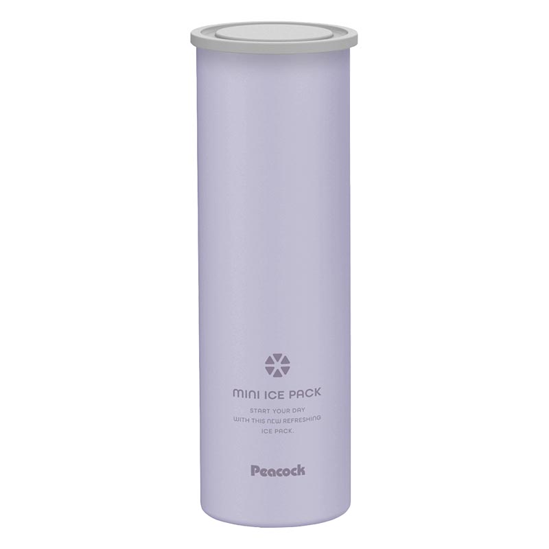 ミニアイスパック シリコーン氷のうタイプ 保冷専用 パープル