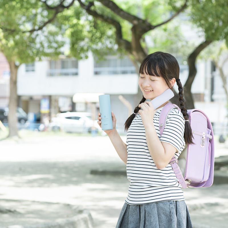 ミニアイスパック シリコーン氷のうタイプ 保冷専用 ブルー