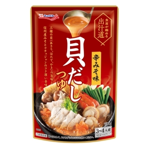 魚屋が極める 出汁道 貝だし鍋つゆ 辛みそ味 700g