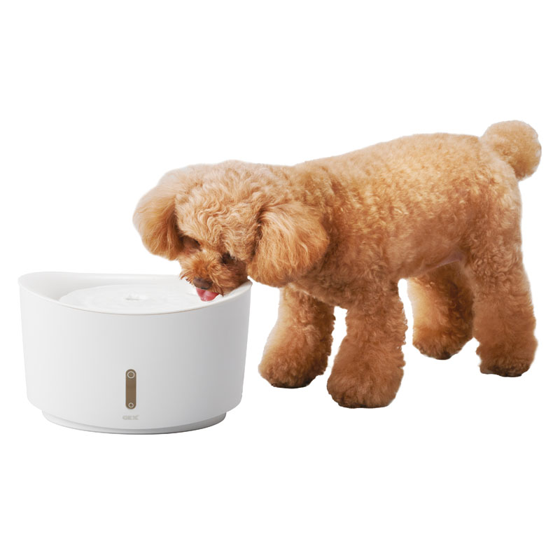 ピュアクリスタル ウェル 1.5L 犬用 ホワイト