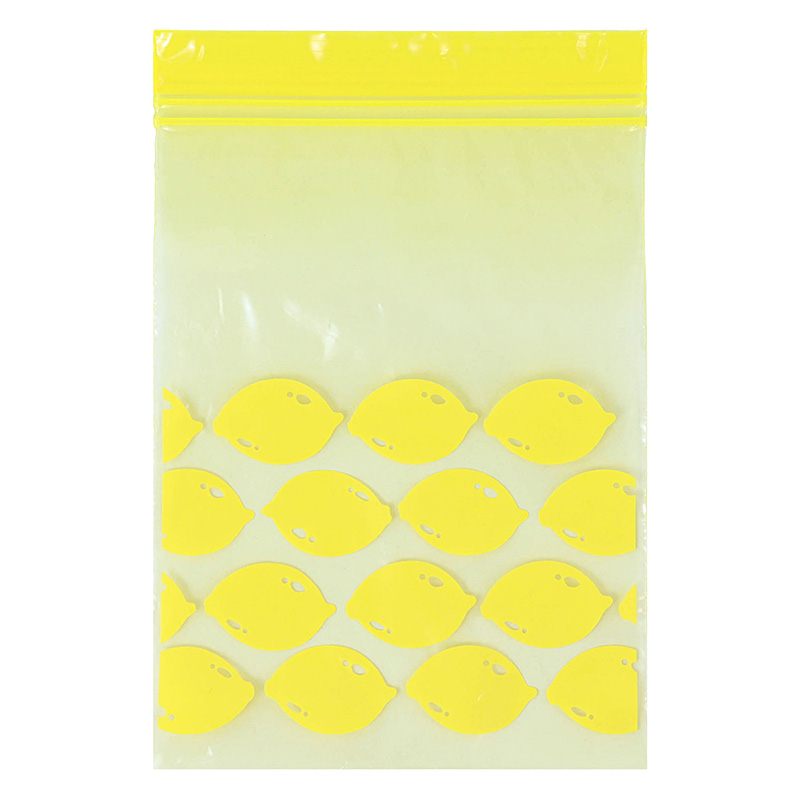 カラージッパーバッグ Sサイズ 40P入 イエロー
