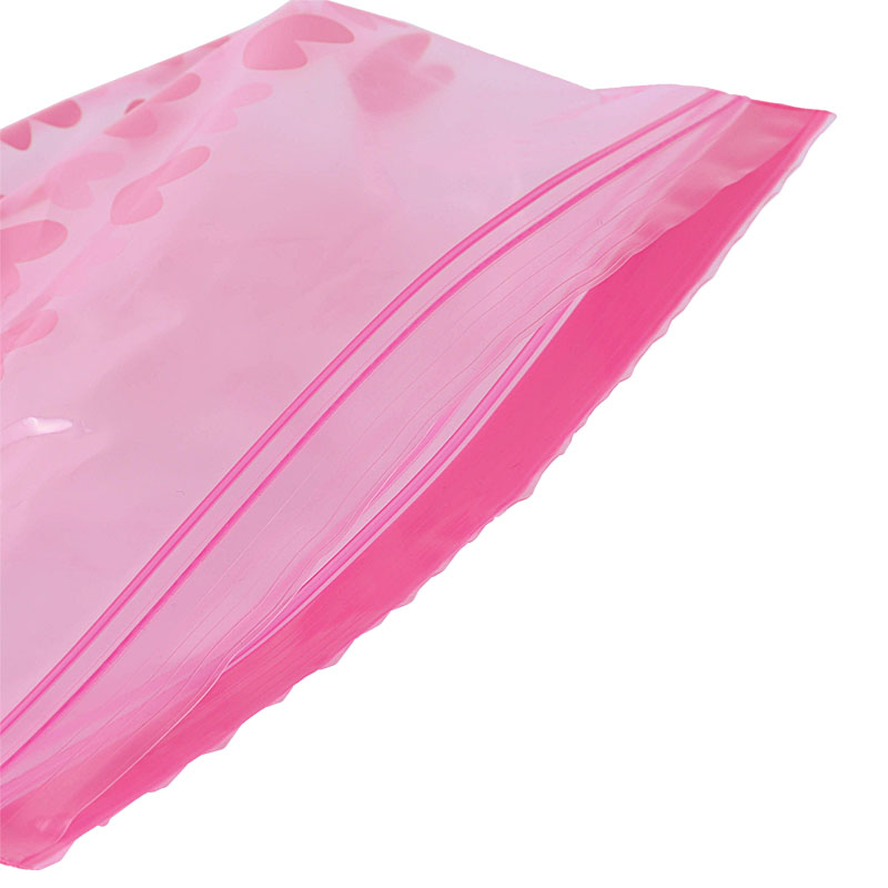 カラージッパーバッグ Mサイズ 30P入 ピンク