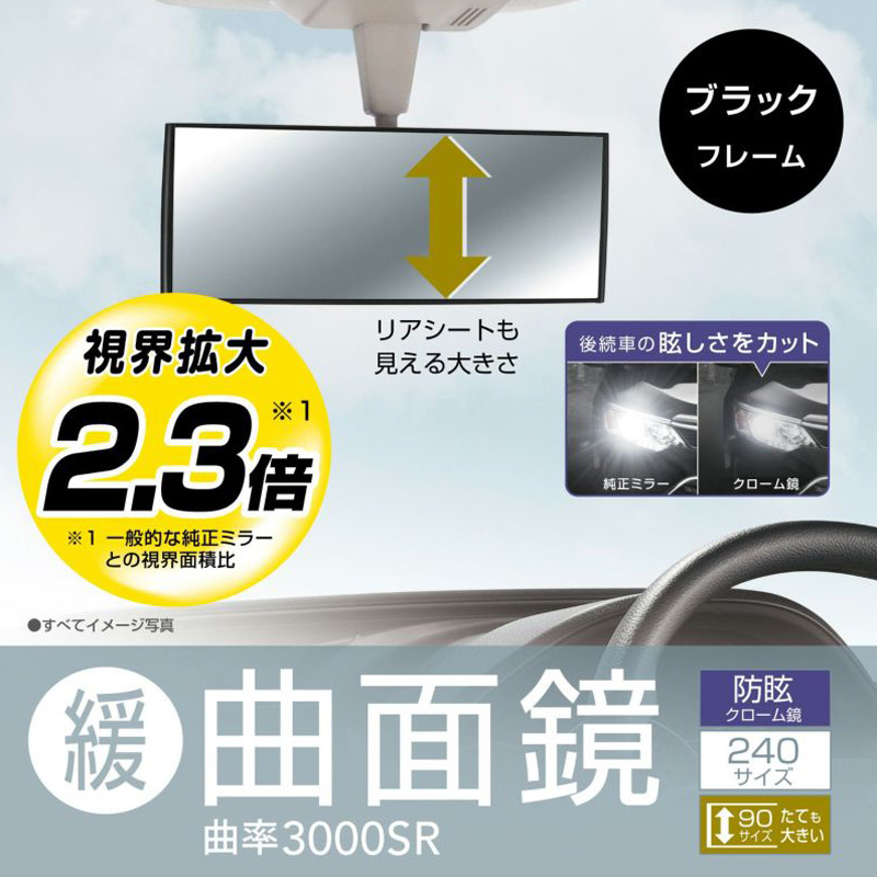 3000Rミラー軽自動車用 220g