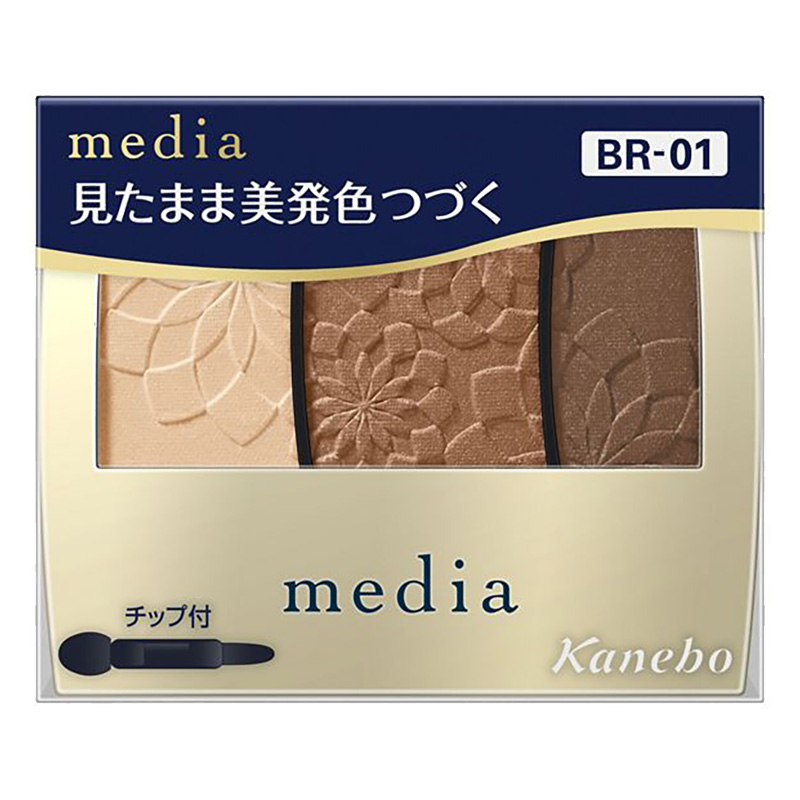 メディア グラデカラーアイシャドウN BR-01　3.1g