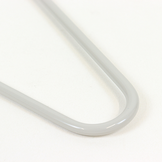 【お取り寄せ商品】ネックシャツハンガー ノンスリップ 肩幅40cm 5本組