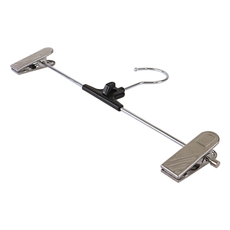 【お取り寄せ商品】メタルクリップハンガー 連結式 3本組