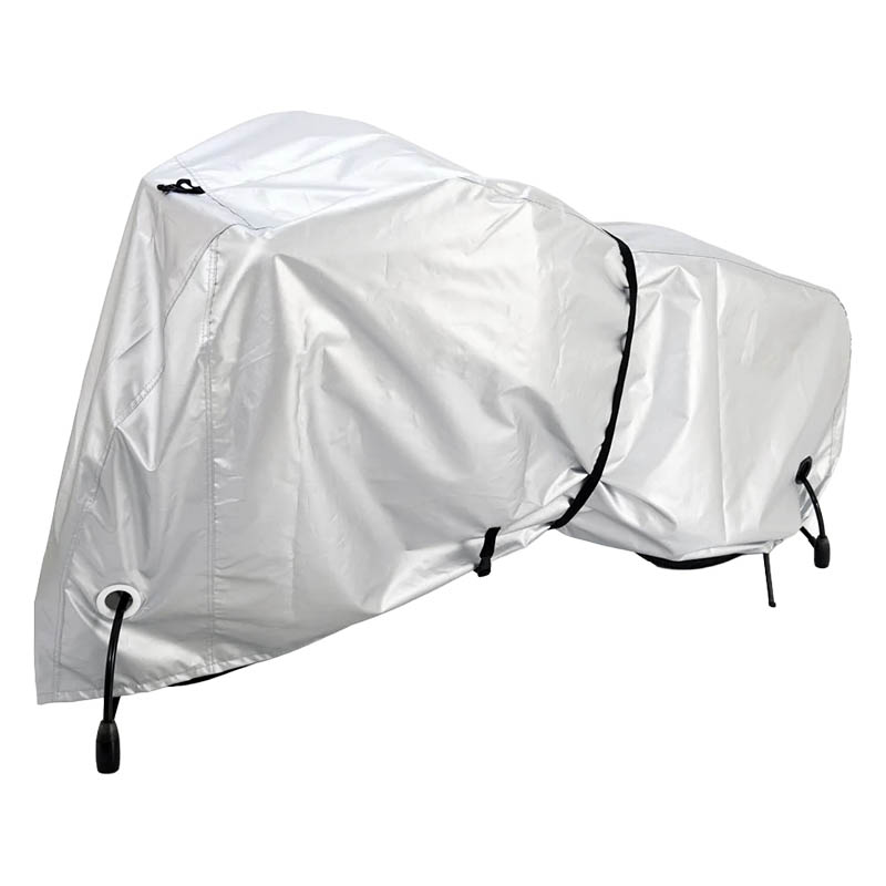 破れ風に強いサイクルカバー スモール 300D シルバー