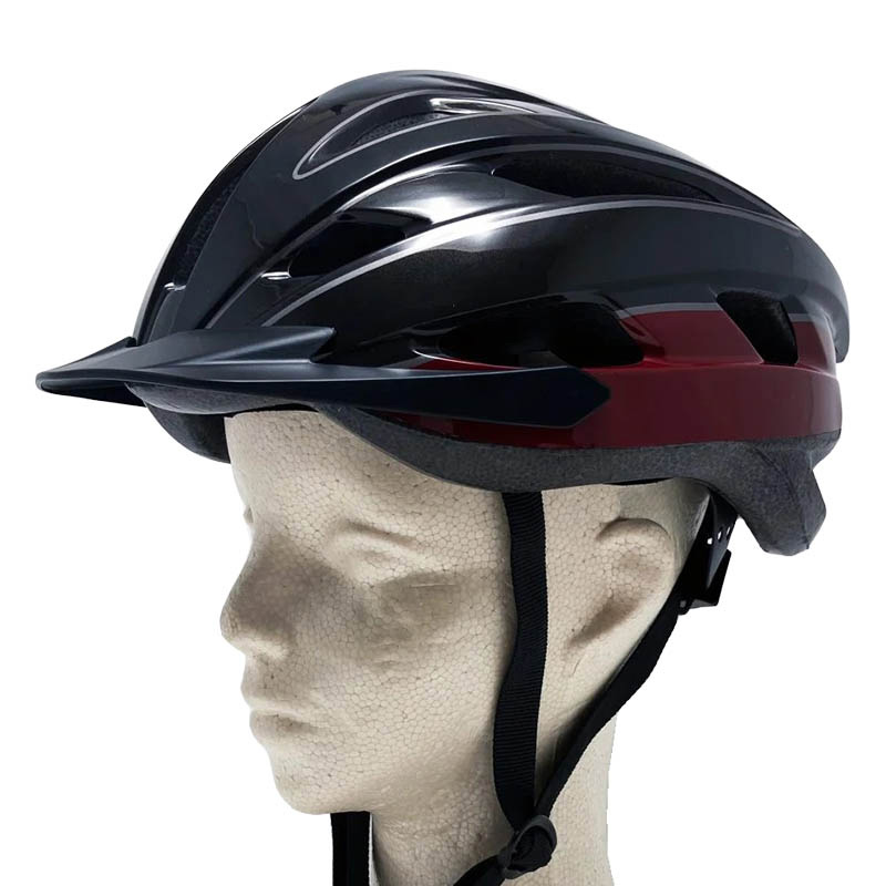 スポーツヘルメット FORT 58-61cm BK-RD ブラック｜レッド