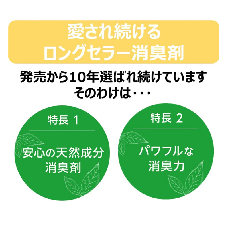 天然成分消臭剤オシッコのニオイ汚れ専用 つめかえ用ジャンボパック 450ml