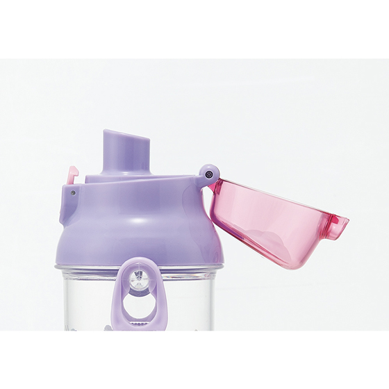 【お取り寄せ商品】食洗機対応 プラクリアボトル 480ml ハッピー＆スマイ