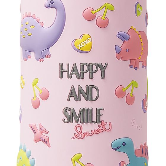3D ダイレクト ステンレスボトル 480ml ハッピー&スマイル