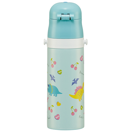 【お取り寄せ商品】超軽量ダイレクトステンレスボトル 470ml ハッピー＆スマイル