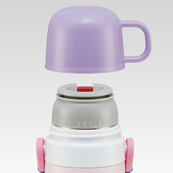 【お取り寄せ商品】2WAYステンレスボトル 400ml｜350ml ハッピー＆スマイル