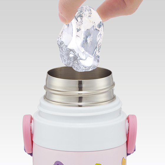 【お取り寄せ商品】2WAYステンレスボトル 400ml｜350ml ハッピー＆スマイル