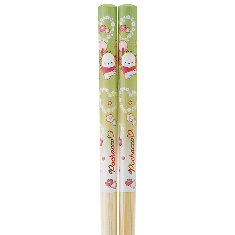 竹箸 21cm すべり止め加工 ポチャッコ