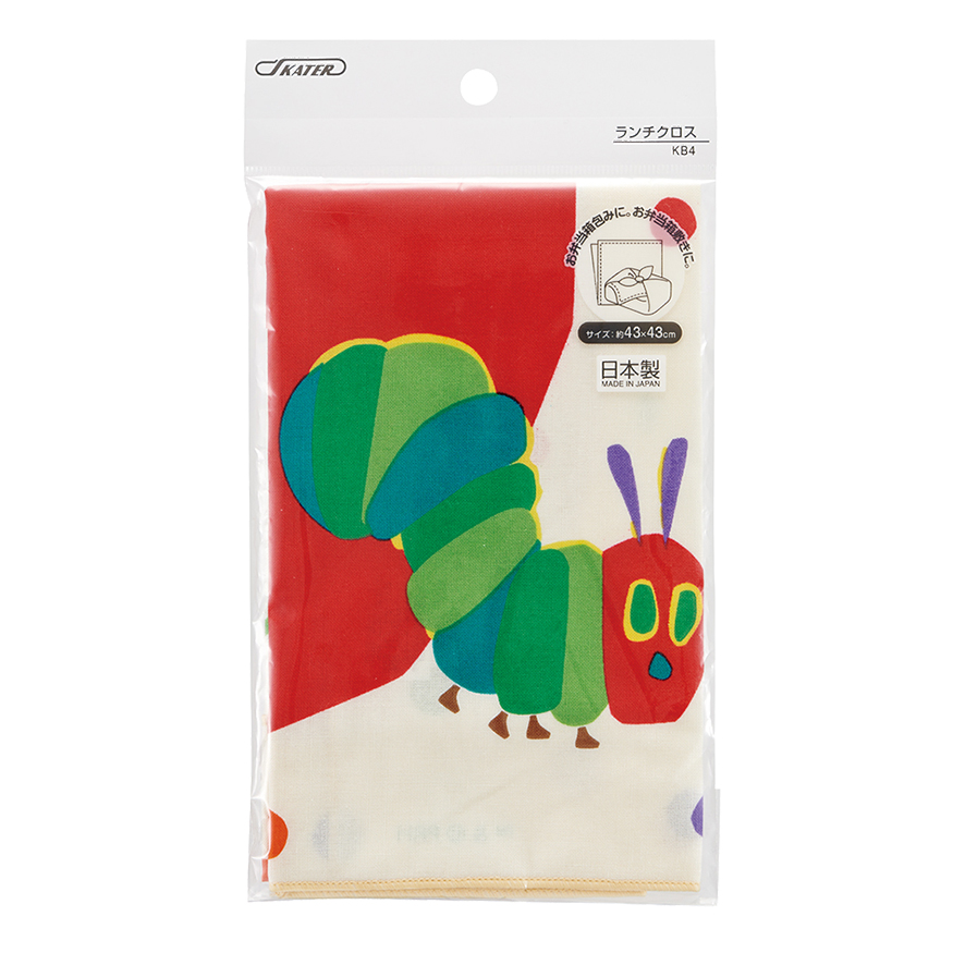 【お取り寄せ商品】ランチクロス 43×43cm はらぺこあおむし