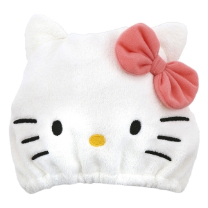 ●吸水速乾タオルキャップ ハローキティ