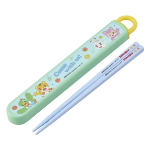 【お取り寄せ商品】抗菌 食洗機対応 箸箱セット 箸16.5cm しまじろう23