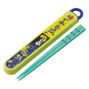 【お取り寄せ商品】抗菌 食洗機対応 箸箱セット 箸16.5cm スプラトゥーン3