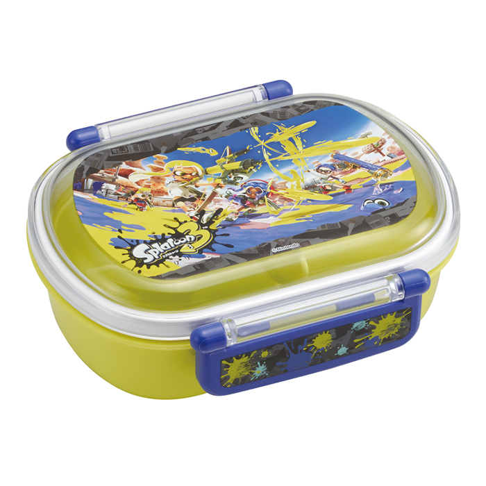 【お取り寄せ商品】抗菌 ふわっとタイトランチボックス 1段 360ml スプラトゥーン3