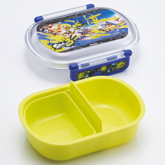 【お取り寄せ商品】抗菌 ふわっとタイトランチボックス 1段 360ml スプラトゥーン3