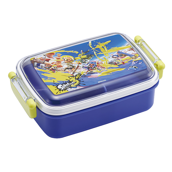 【お取り寄せ商品】抗菌 ふわっとタイトランチ 1段 450ml スプラトゥーン3
