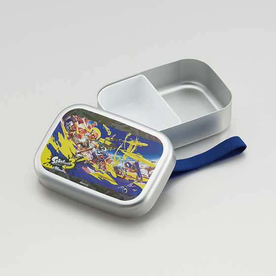【お取り寄せ商品】アルミ弁当箱 保温庫対応 ランチベルト付き 370ml スプラトゥーン3