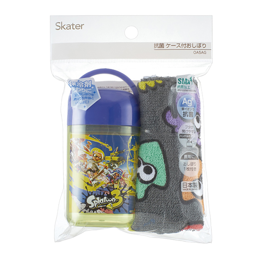 【お取り寄せ商品】抗菌ケース付おしぼり スプラトゥーン3