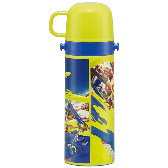 【お取り寄せ商品】超軽量2WAY ステンレスボトル 直飲み470ml コップ飲み430ml スプラトゥーン3