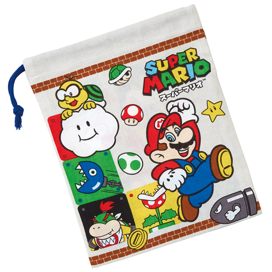 【お取り寄せ商品】コップ袋 約14.8×20.5cm スーパーマリオ23