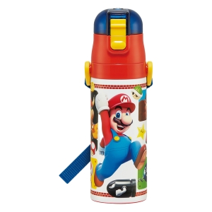 【お取り寄せ商品】超軽量ダイレクトステンレスボトル 470ml スーパーマリオ23