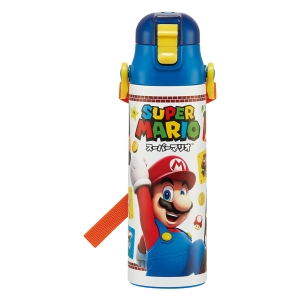 【お取り寄せ商品】超軽量ダイレクトステンレスボトル 580ml スーパーマリオ23