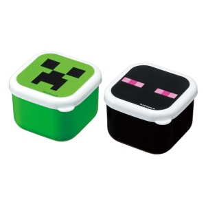 【お取り寄せ商品】抗菌ミニシールボックス 130ml 2個 セット マインクラフト