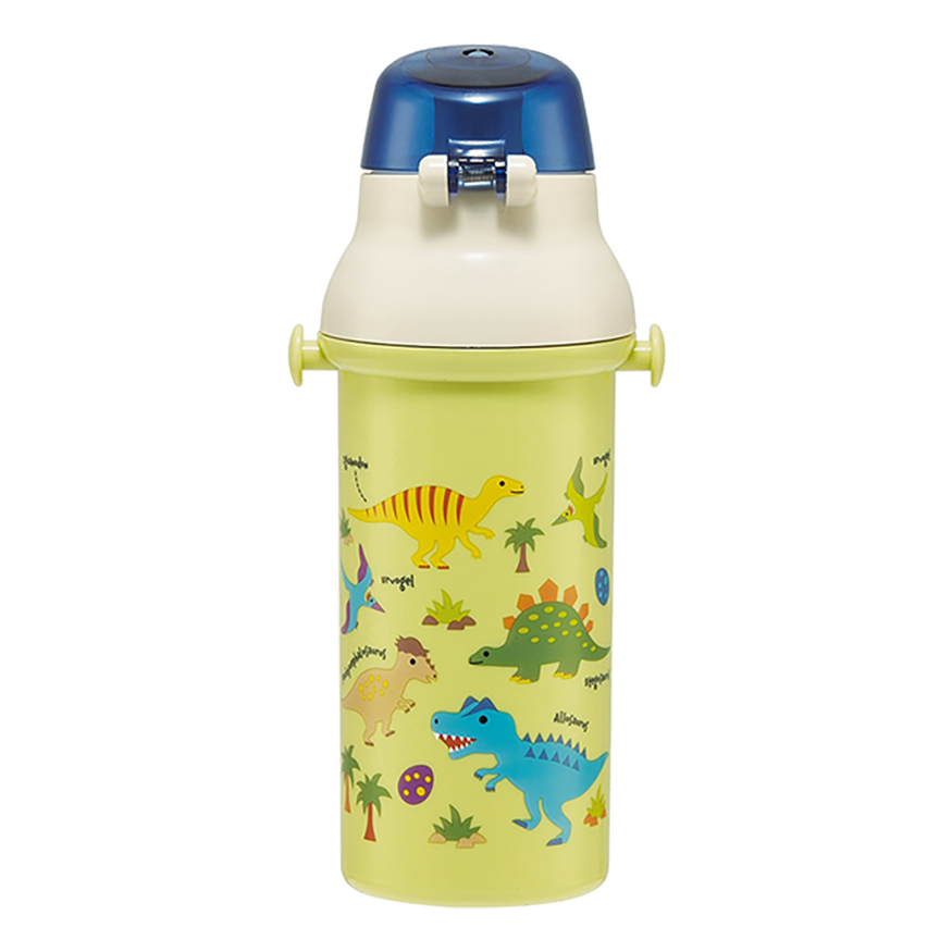 【お取り寄せ商品】抗菌直飲プラボトル 480ml ディノサウルス