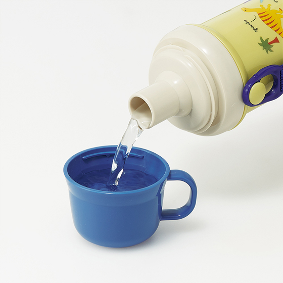 【お取り寄せ商品】ワンタッチ プラスチック 2WAY ボトル 480ml ディノサウルス