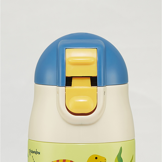 【お取り寄せ商品】超軽量ワンプッシュ ステンレスボトル 360ml ディノサウルス