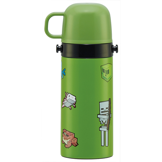 【お取り寄せ商品】2WAYステンレスボトル 400ml｜350ml マインクラフト