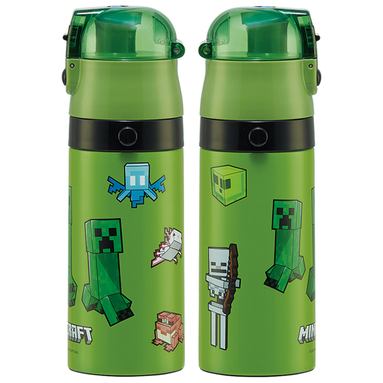 【お取り寄せ商品】2WAYステンレスボトル 400ml｜350ml マインクラフト