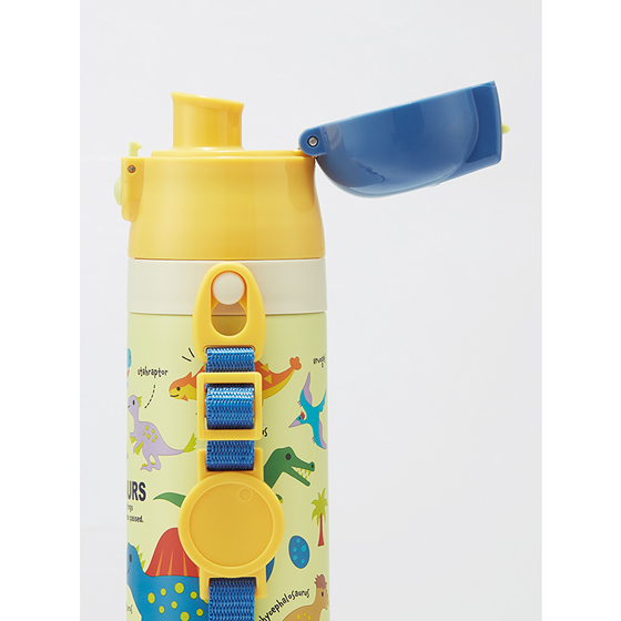 【お取り寄せ商品】2WAYステンレスボトル 400ml｜350ml ディノサウルス