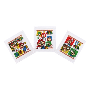 【お取り寄せ商品】おしぼりタオル 3枚セット スーパーマリオ23